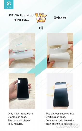 Пленка Devia (прозрачная) для плоттера