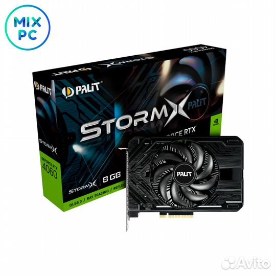 Видеокарта RTX4060 8Gb Palit stormx NE64060019P1-1