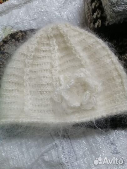 Шапка женская пуховая