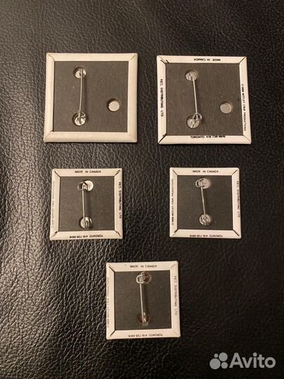 Motley Crue / Vince Neil значки, 1989г, Канада