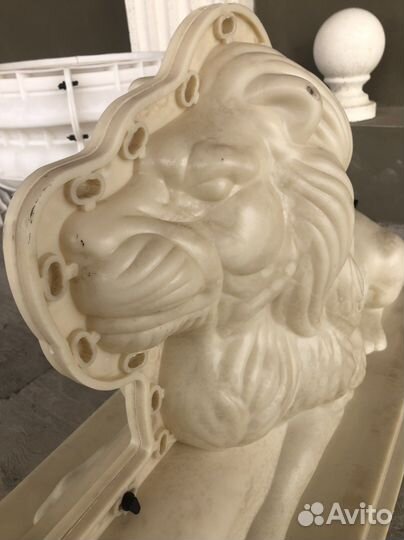 Форма для скульптур из бетона Лев