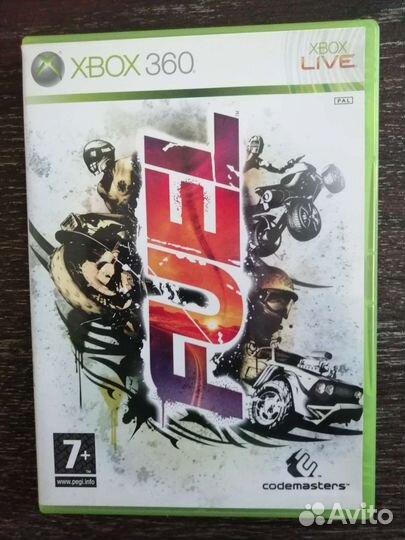Fuel. Диск для Xbox 360