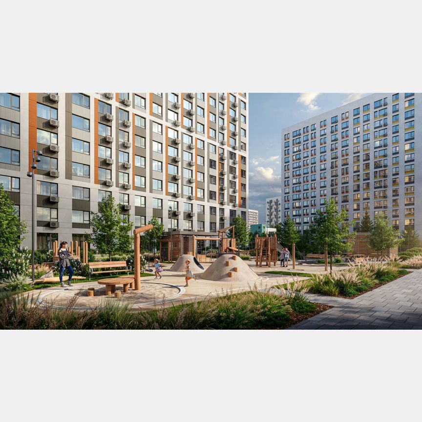 3-к. квартира, 71,1 м², 4/15 эт.