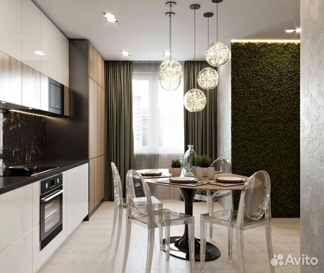 Угловой кухонный гарнитур современный