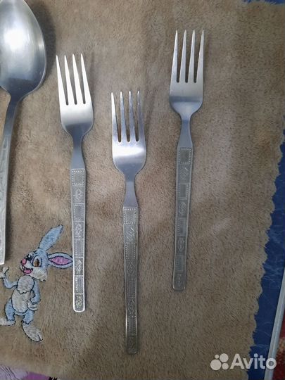 Набор столовых приборов СССР нержавейка