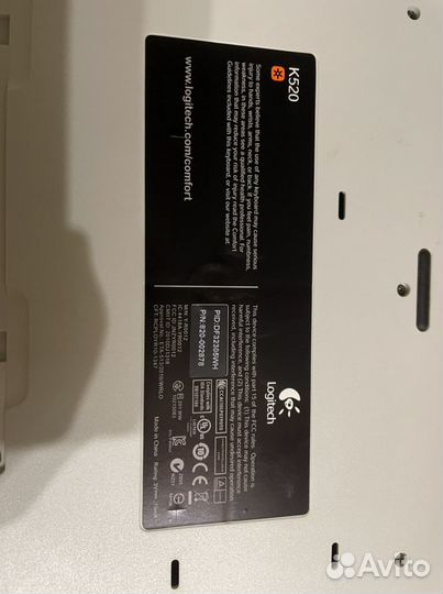 Клавиатура беспроводная logitech