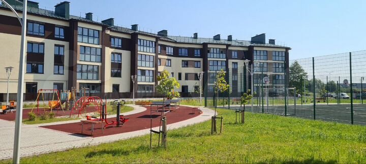 1-к. квартира, 52,4 м², 1/4 эт.