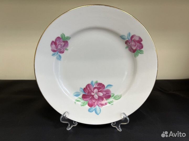 Тарелка Дулёво 1 сорт закусочная 20 см набор 6 шт