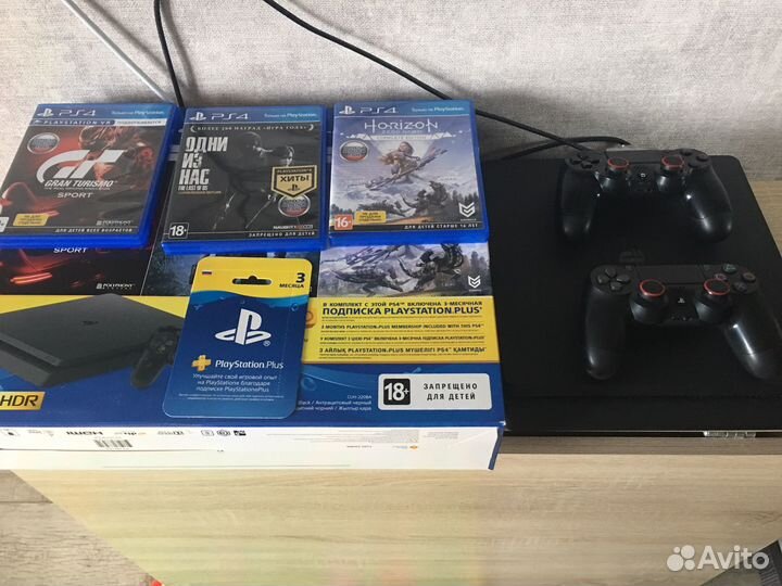 Игровая приставка sony playstation 4