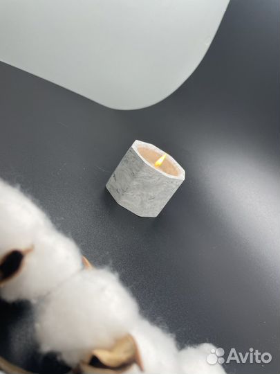 Ароматическая свеча ручной работы