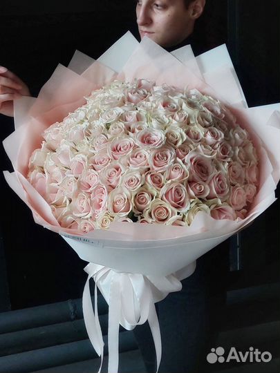 101 роза оптом по 55