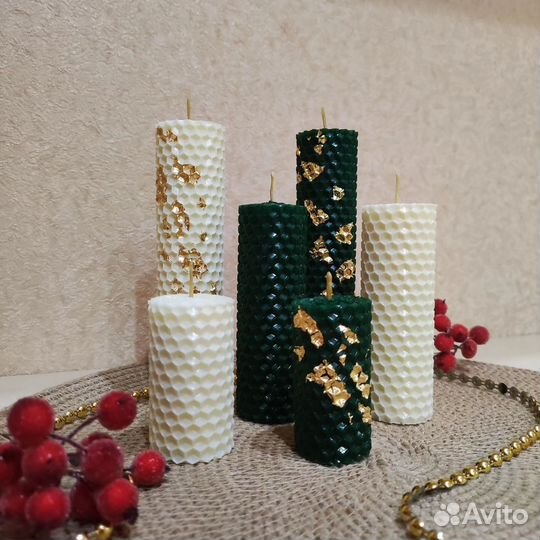 Свечи из вощины