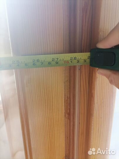 Балконная дверь бу, деревянная