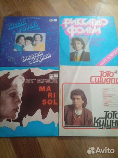 Пластинки виниловые