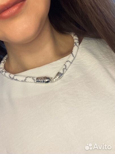 Украшение из бисера жгут