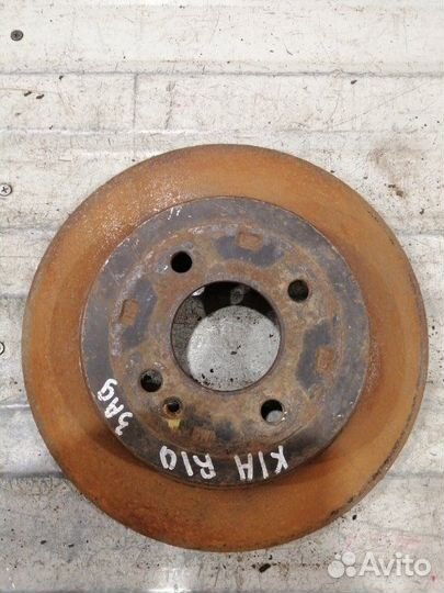 Тормозной диск задний левый Kia Rio седан G4FA 1