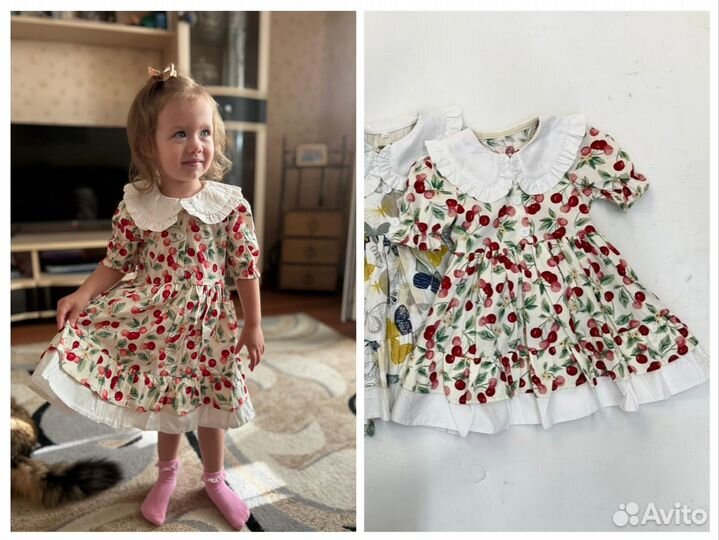 Платье для девочки 98