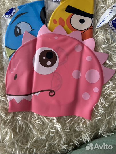 Шапочка для плавания детская