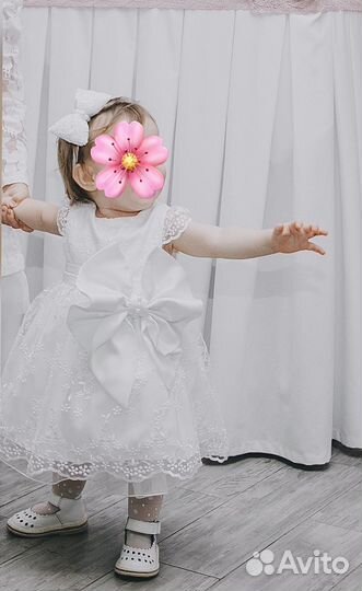 Платье для девочки 80 размер