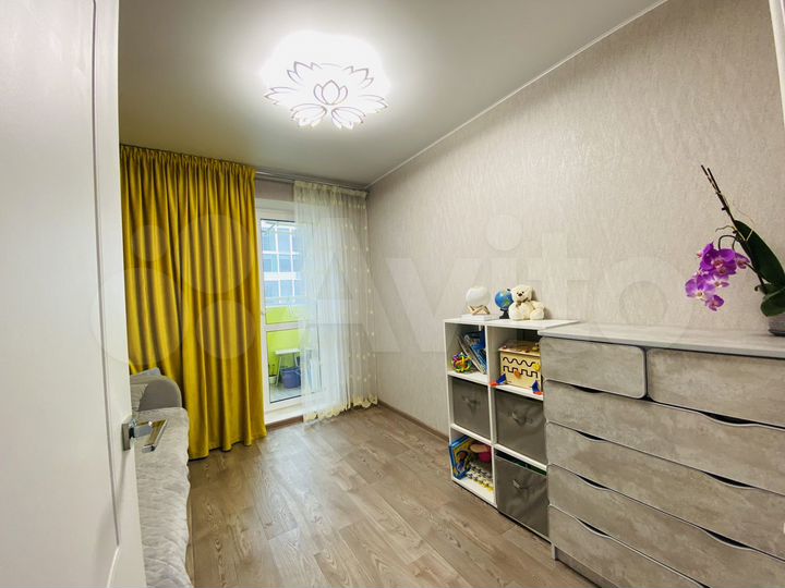 2-к. квартира, 53,6 м², 13/16 эт.