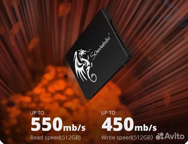 Твердотельный накопитель SSD SomnAmbulist 512GB