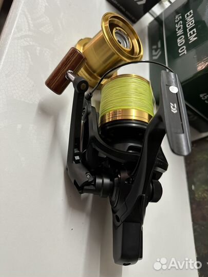 Катушка карповая daiwa 20 emblem 45 SCW QD OT