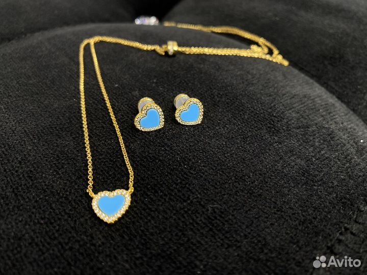 Комплект серьги и кулон APM