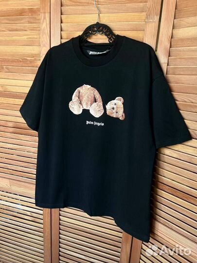 Футболка - Palm Angels - bear classic T-shirt