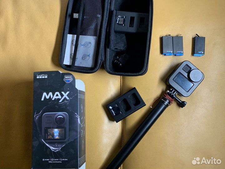 Экшн Камера GoPro Max 360 (палка, 3аккума, защита)