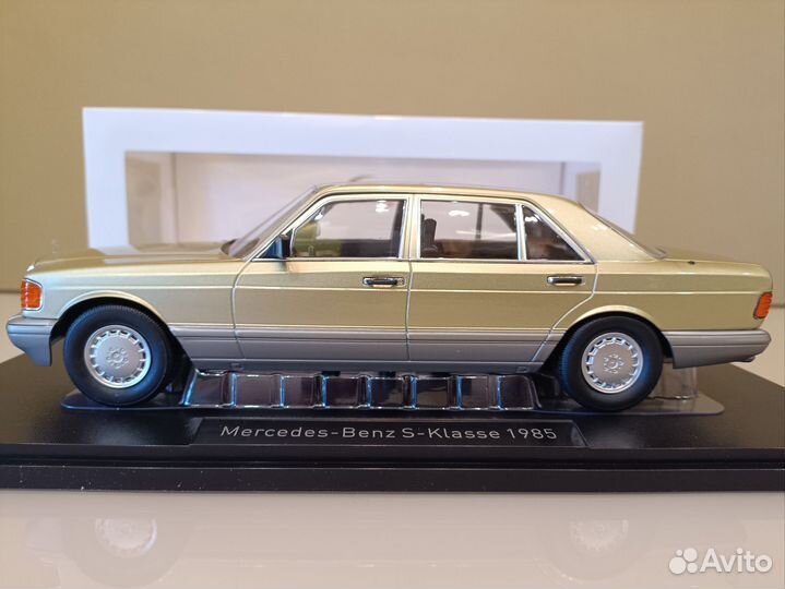 Mercedes 560 SEL W126 (85-91г) Светло- жел.зеленый