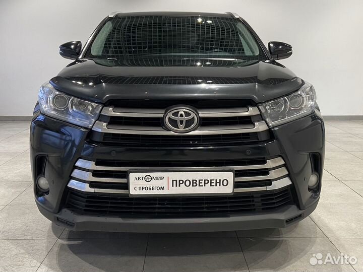 Toyota Highlander 3.5 AT, 2017, 287 880 км
