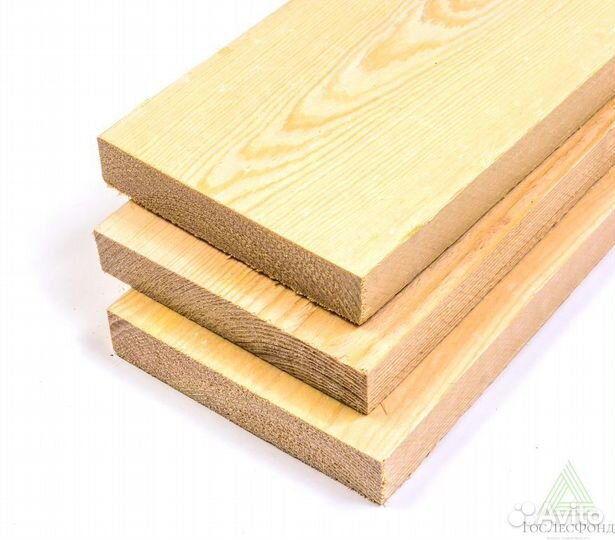 Доска строганная сухая 20х90х6000 мм, хвоя, сорт 1