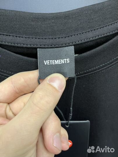 Футболка vetements оверсайз (коллекция 2024)