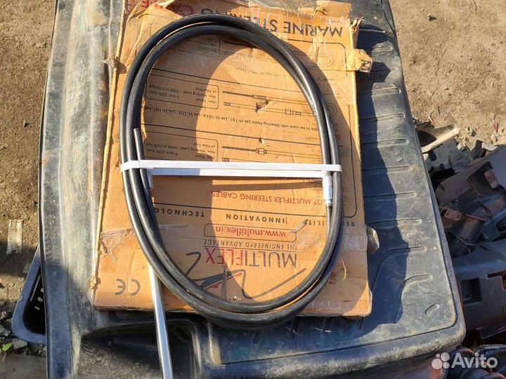 Трос управления от руля до мотора