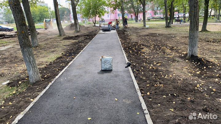 Асфальтирование и благоустройство