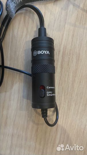 Петличный микрофон boya BY-M2 двойной