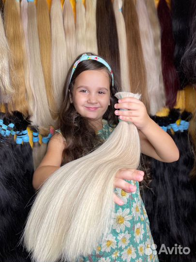 Волосы блонд 40