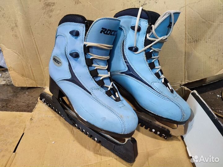 Коньки женские roces ice rfg1 blue