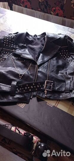 Кожаная куртка косуха