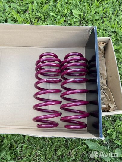 Пружины с занижением passat cc