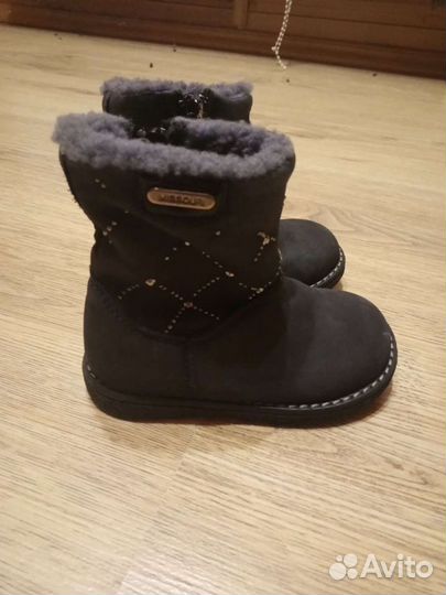 Сапоги детские на меху