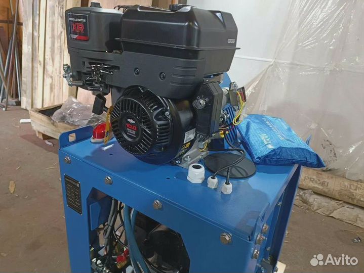 Винтовой бензиновый компрессор