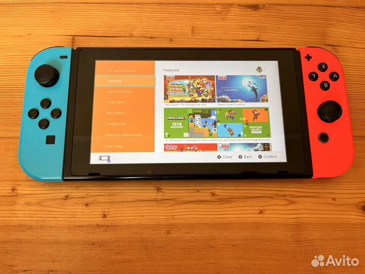 Nintendo switch rev 1 прошитая