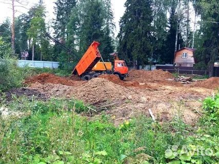 Отсыпка разработка, расчистка участков