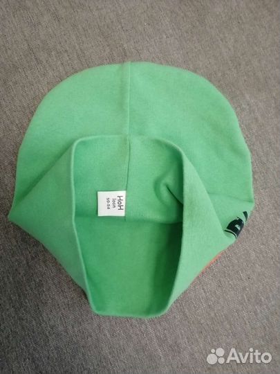 Шапка детская демисезонная с динозавром