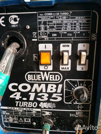 Полуавтомат сварочный Blue Weld Combi 4.135