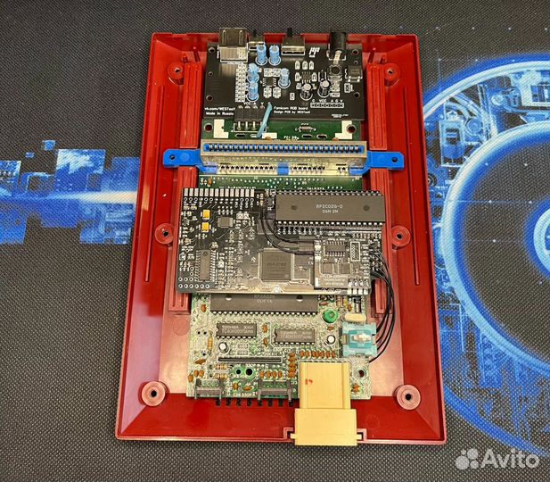 Famicom + nesrgb mod