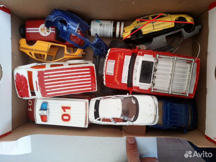 Модели на запчасти и запчасти для моделей машинок