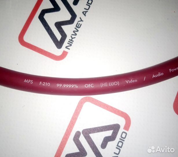 Силовой кабель для аудио MPS F-210 99.9999 медь