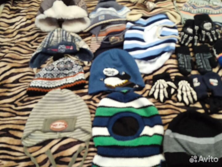 Шапочки на мальчика